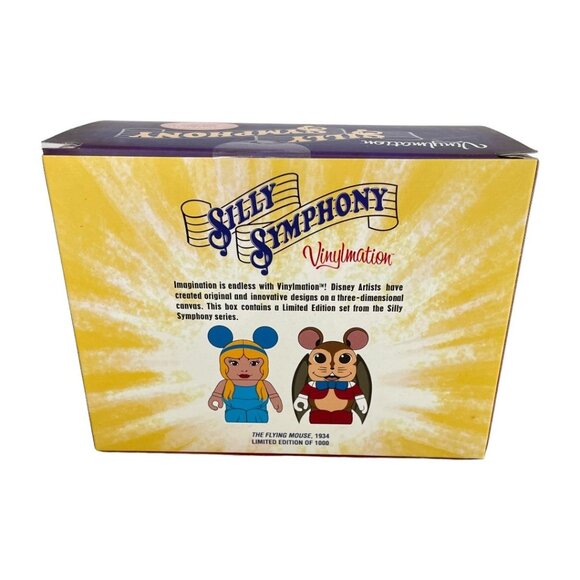 Disney Silly Symphony The Flying Mouse Vinylmation Limited Edition Set - Picture 2 of 8